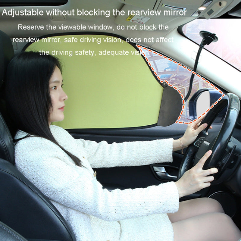Car Window Sun Shade UV Protection Adjustable Auto Window Shade with Suction Cup Car Window Sun Shade UV Protection Adjustable Auto Window Shade with Suction Cup